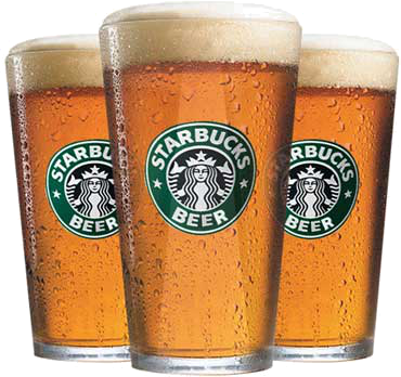 Starbucks bier glazen